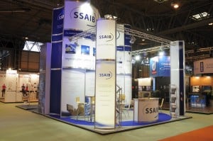 exhibition stands at the IFSEC show