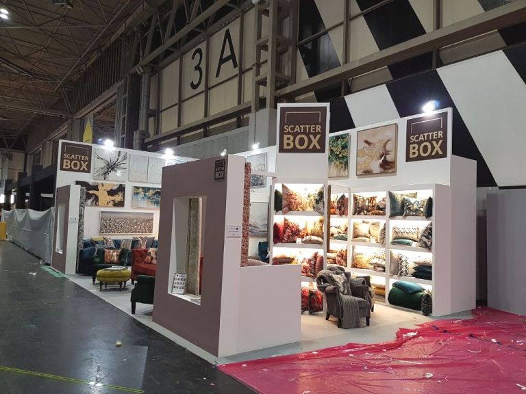 exhibition stand at the January Furniture Show 2018