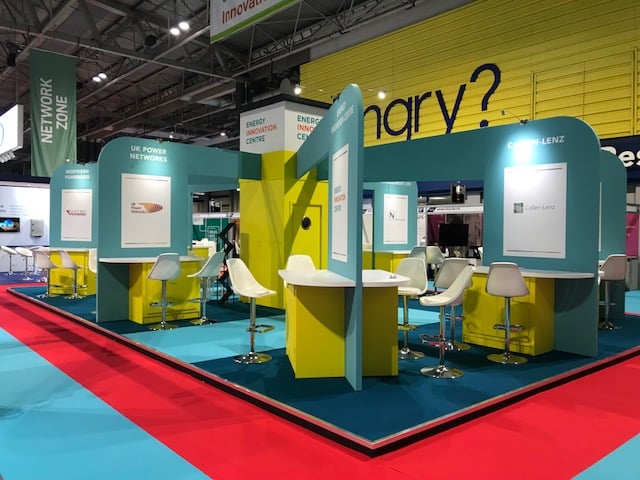 Vibrant Exhibition Stand at Utility Week Live