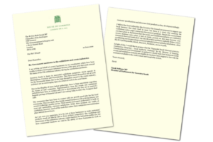 Letter from Zarah Sultana MP