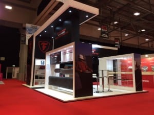 Exhibition stand for Firestone 