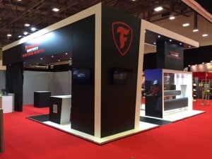 Bespoke exhibition stand for Firestone