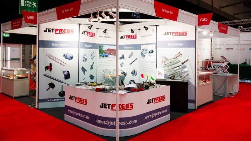Shell Scheme stands at an exhibition