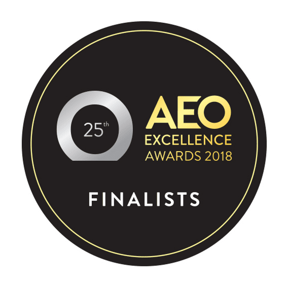 Exhibit 3Sixty are AEO Excellence Award 2018 Finalists