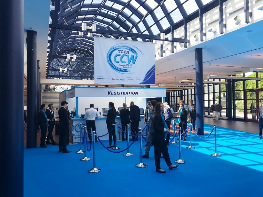 Registration Stand at CCW 2108