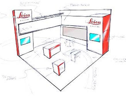 Leica stand sketch