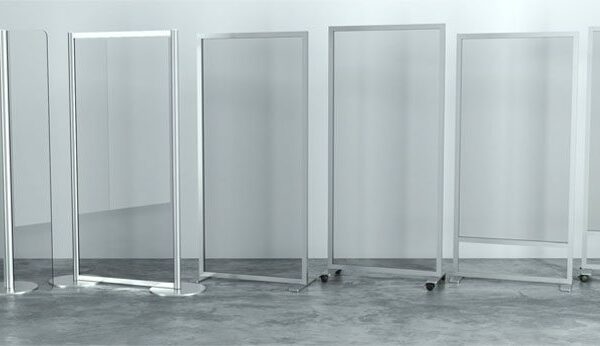 office divider screens in various sizes and styles