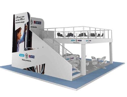 FLTA exhibition stand design